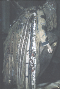 Evenk udagan (shamaness) exhibit from 1915 in Ethnographic museum St. Petersburg - photo by Heather Hobden