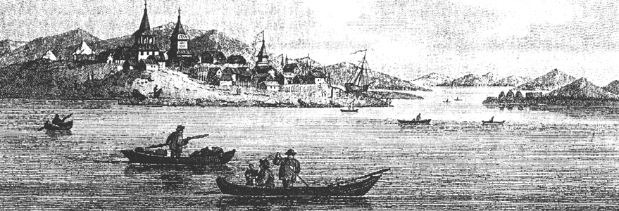 illustration from the Billings Expedition of the sea by Okhotsk