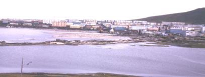 Tiksi harbour - photo by Heather Hobden