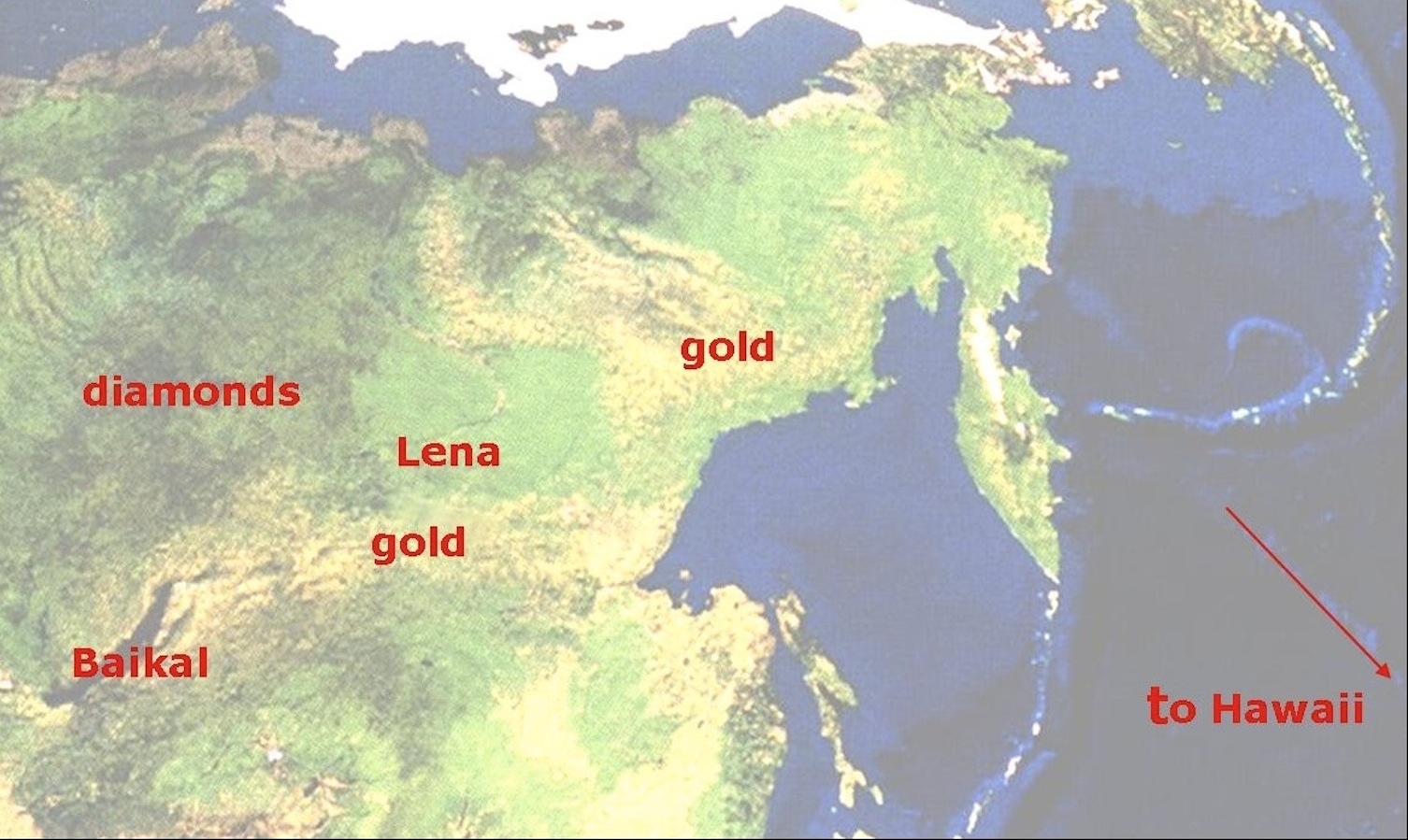 Eastern Siberia and the North Pacific