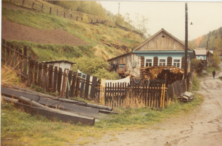 The villages by the shores of Baikhal did not look much different in 1983 to what they would have looked a century earlier - and still have outside loos -photo by Heather Hobden